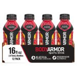 BODYARMOR Sports Drink Sports Beverage, Tropical Punch, Natural Flavor With Vitamins, Potassium-Packed Electrolytes, Perfect For Athletes, 16 Fl Oz (Pack of 12) - Image 4